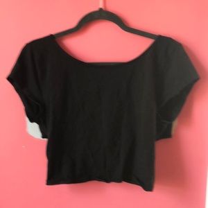 American Eagle Cross Back Crop Top